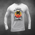 Camiseta de manga larga Old Season Tropical Escape Logo Retro