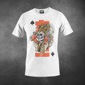 Camiseta Old Season Queen Cards Logo Retro