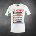 Camiseta Old Season Koi Flag Logo Retro