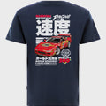 Camiseta estampada Flashback Racer