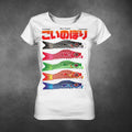 Camiseta de mujer Old Season Koi Flag