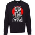 Sudadera calavera búho